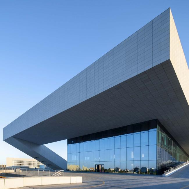 BIM建筑|扬帆远航的“沙漠方船”：克拉玛依区域数字收集把持中间 / 上海华都建筑计划设计