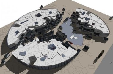 Sketchup商业模型|商业建筑，新中式风格-BIM建筑网