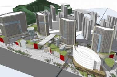 Sketchup综合体模型|商业综合体，高层办公楼，商业街，广场，现代风格-BIM建筑网