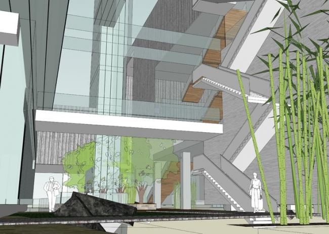 Sketchup文化模型|博物馆，文化建筑，现代风格