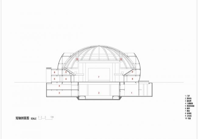 BIM建筑|北京建筑年夜学年夜兴校区体育馆 / 北京建工建筑设计研讨院