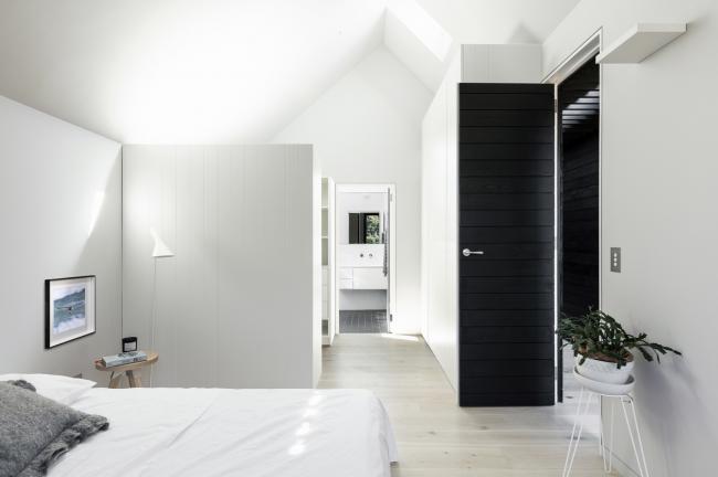 BIM建筑|口角几何修建成的儿童积木：双子顶别墅 / Benn & Penna Architecture