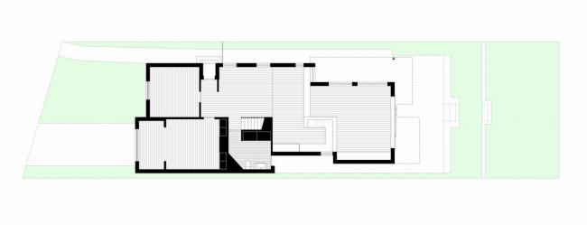 BIM建筑|口角几何修建成的儿童积木：双子顶别墅 / Benn & Penna Architecture