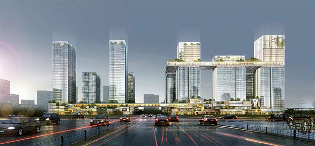 BIM建筑|保利 · 将来年夜都汇办公样板间 / CUN寸DESIGN