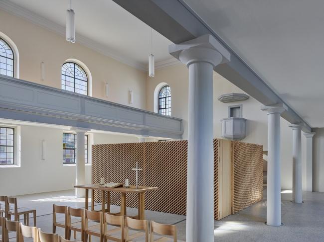 BIM建筑|稳重素净，重塑古典主义：德国科尔***教堂 / VON M