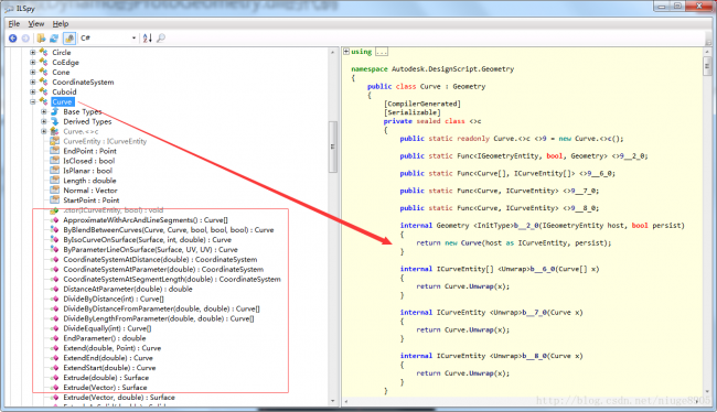 Revit中Dynamo编程——利用反编译工具读取Dynamo的ProtoGeometry.dll的代码