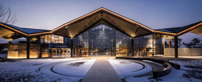 BIM建筑|朔方野奢，明心菩提：拉唯那体验中间 / PTA上海柏涛