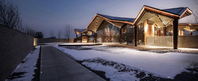 BIM建筑|朔方野奢，明心菩提：拉唯那体验中间 / PTA上海柏涛