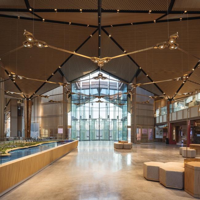 BIM建筑|朔方野奢，明心菩提：拉唯那体验中间 / PTA上海柏涛