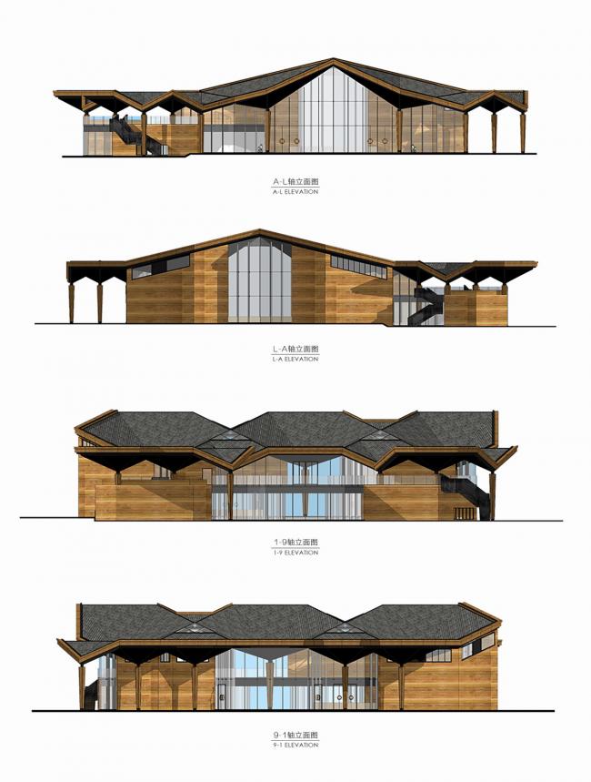 BIM建筑|朔方野奢，明心菩提：拉唯那体验中间 / PTA上海柏涛