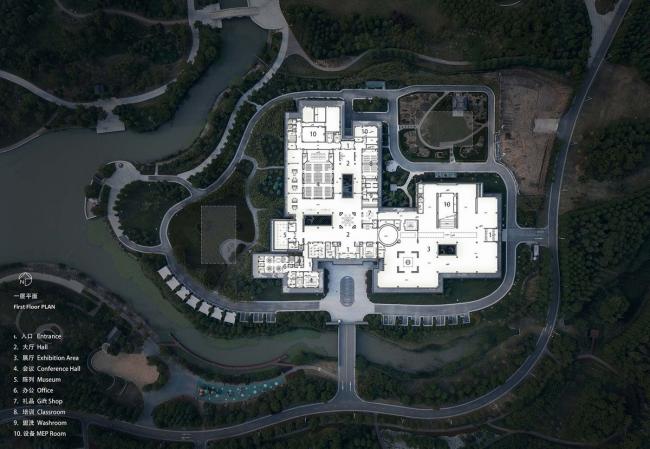 BIM建筑|消隐于天然，唐仲英基金会中国中间 / 浙江年夜学建筑设计研讨院