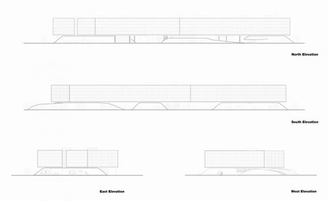BIM建筑|轻轻“躺”在山丘上的玻璃盒子：加兰蒂银行科技园区 / ERA Architects