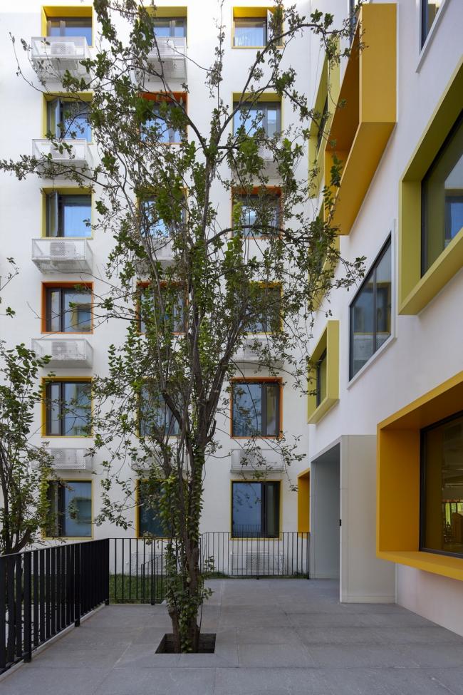 BIM建筑|重讲校园故事——北年夜附中本校及向阳将来黉舍两校园景不雅改革 / Crossboundaries