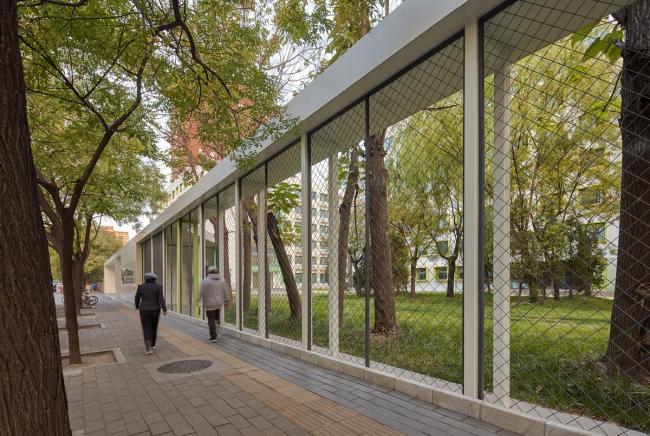 BIM建筑|重讲校园故事——北年夜附中本校及向阳将来黉舍两校园景不雅改革 / Crossboundaries