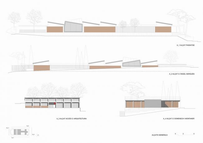 BIM建筑|Montbau 藏书楼