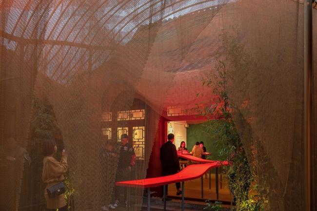 BIM建筑|传统中国元素的现代碰撞与感知：北京雀巢感 CAFÉ / RSAA/庄子玉工作室