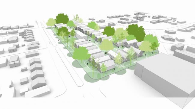 BIM建筑|儿童简笔画里的村落田园社区：Bastion 退伍甲士社区 / OJT