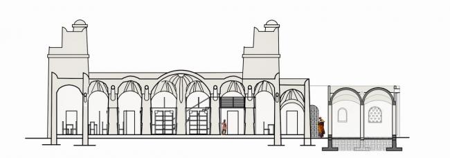 BIM建筑|HIKMA藏书楼：宗教与世俗完善联合的综合体 / atelier masōmī + studio chahar