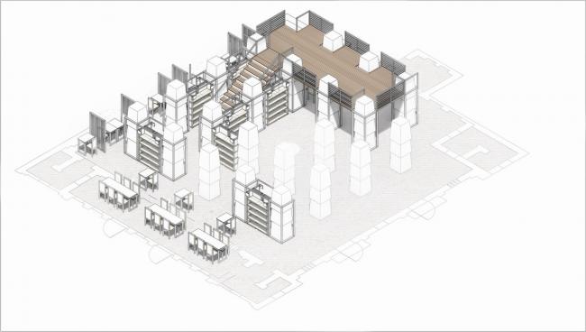 BIM建筑|HIKMA藏书楼：宗教与世俗完善联合的综合体 / atelier masōmī + studio chahar