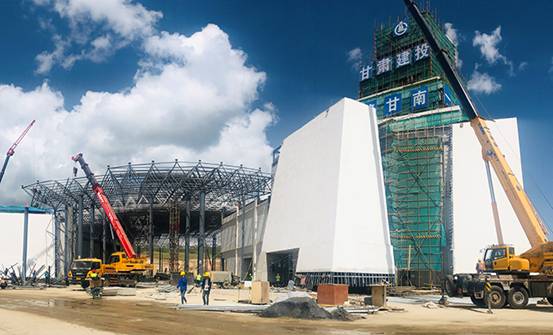 BIM与装配式|筑说•项目说 | 聚焦甘肃首个全装配式钢结构公共建筑——“甘南文旅会展中心”项目