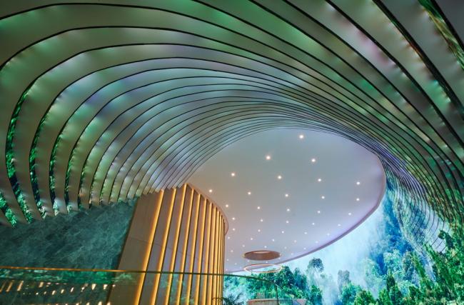 BIM建筑|赛博·悠游中间 媒体材质焕发地下室的新生 / SODA建筑师事务所