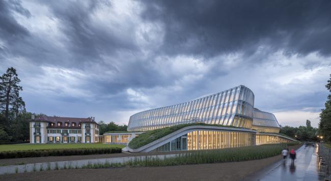 BIM建筑|如蝴蝶般轻巧展翅：国际奥林匹克委员会总部 / 3XN