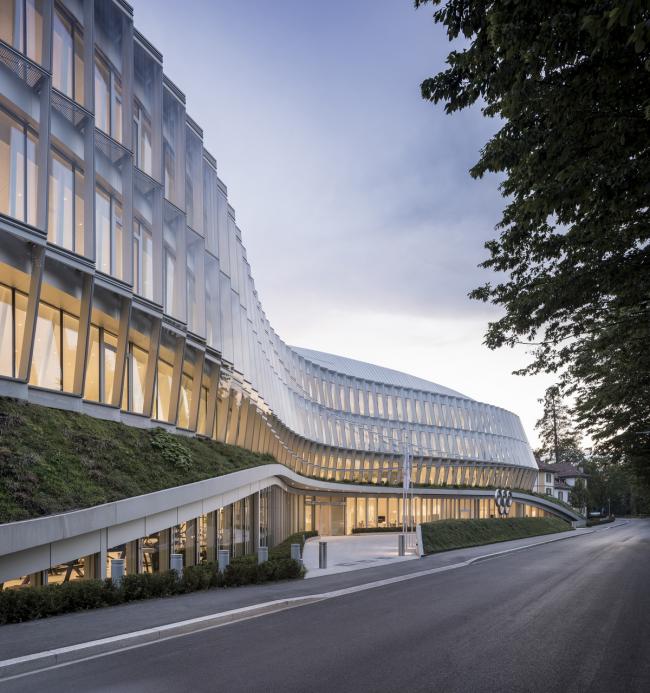 BIM建筑|如蝴蝶般轻巧展翅：国际奥林匹克委员会总部 / 3XN