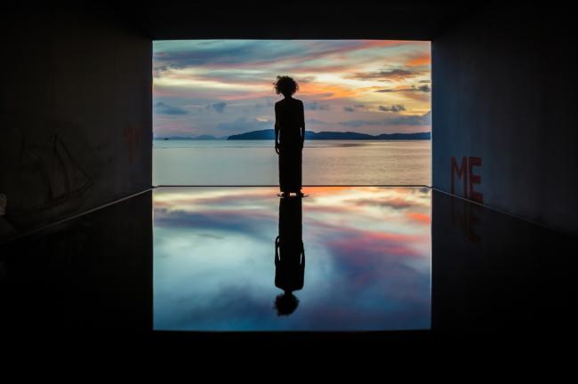 BIM建筑|日出日落亭，真实与虚幻的哲学 / Walllasia