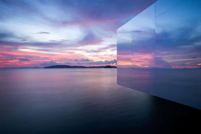 BIM建筑|日出日落亭，真实与虚幻的哲学 / Walllasia