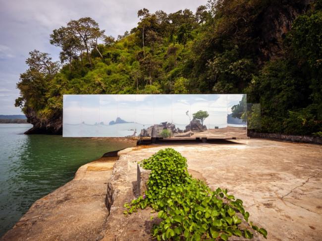 BIM建筑|日出日落亭，真实与虚幻的哲学 / Walllasia