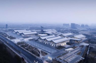 BIM建筑|石家庄国际会展中间，世界最年夜悬索构造展厅 / 清华年夜学建筑设计研讨院-BIM建筑网