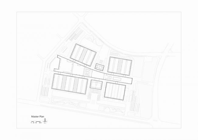 BIM建筑|石家庄国际会展中间，世界最年夜悬索构造展厅 / 清华年夜学建筑设计研讨院