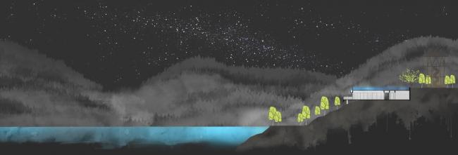 BIM建筑|星船——富春江干的空中泳池 / 中国美术学院景致建筑设计研讨总院