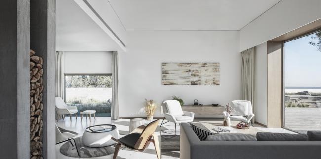 BIM建筑|海边的粗野主义室第——临海T宅，秦皇岛 / META-工作室