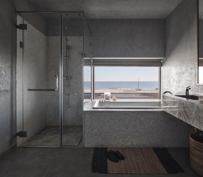 BIM建筑|海边的粗野主义室第——临海T宅，秦皇岛 / META-工作室