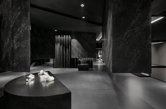 BIM建筑|灵活几何，如宇宙暗物资般神秘：Juun.J 旗舰店 / WGNB