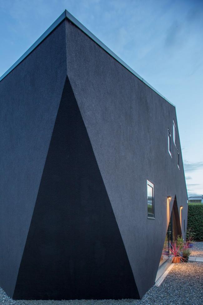 BIM建筑|背对背围绕一体的三角室第／Urban Agency