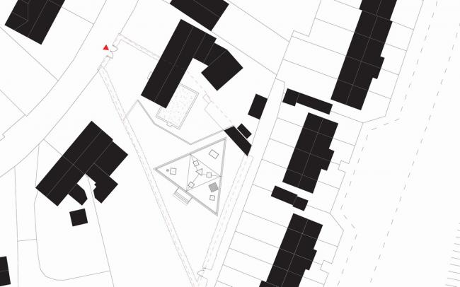 BIM建筑|背对背围绕一体的三角室第／Urban Agency