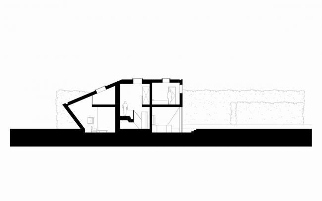 BIM建筑|背对背围绕一体的三角室第／Urban Agency