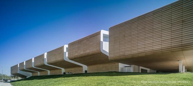 BIM建筑|如小伴侣般整洁排队：教师培训中间 / Ramón Fernández-Alonso