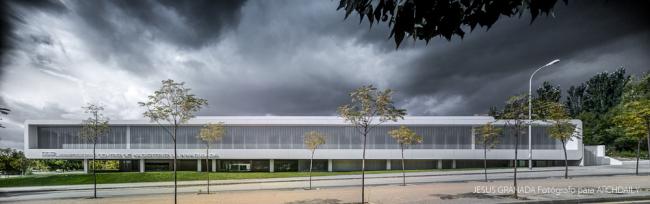 BIM建筑|如小伴侣般整洁排队：教师培训中间 / Ramón Fernández-Alonso