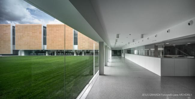 BIM建筑|如小伴侣般整洁排队：教师培训中间 / Ramón Fernández-Alonso