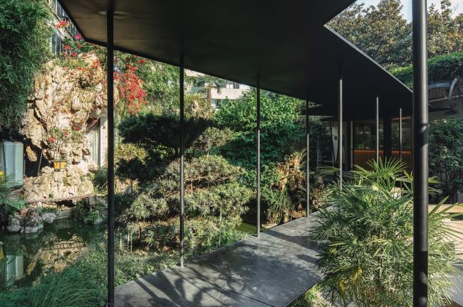 BIM建筑|侠客岛花圃岛天井更新 / 門口建筑工作室