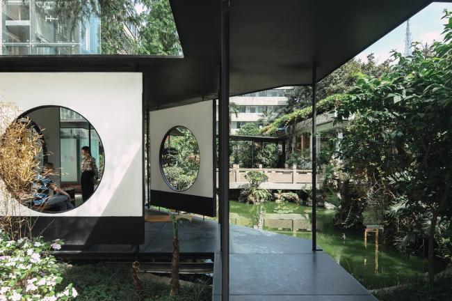 BIM建筑|侠客岛花圃岛天井更新 / 門口建筑工作室