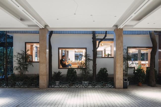 BIM建筑|侠客岛花圃岛天井更新 / 門口建筑工作室