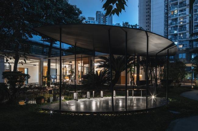 BIM建筑|侠客岛花圃岛天井更新 / 門口建筑工作室