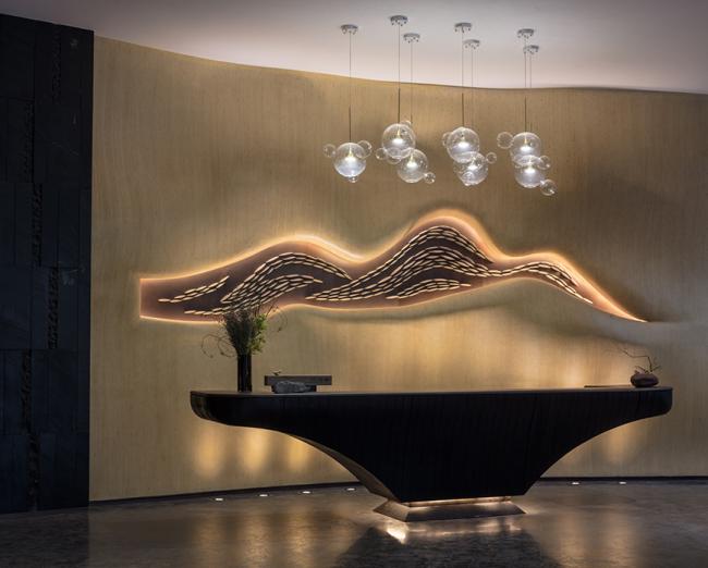 BIM建筑|奔腾而下的山间瀑布：郡安理国际会议中间 / Stylus studio