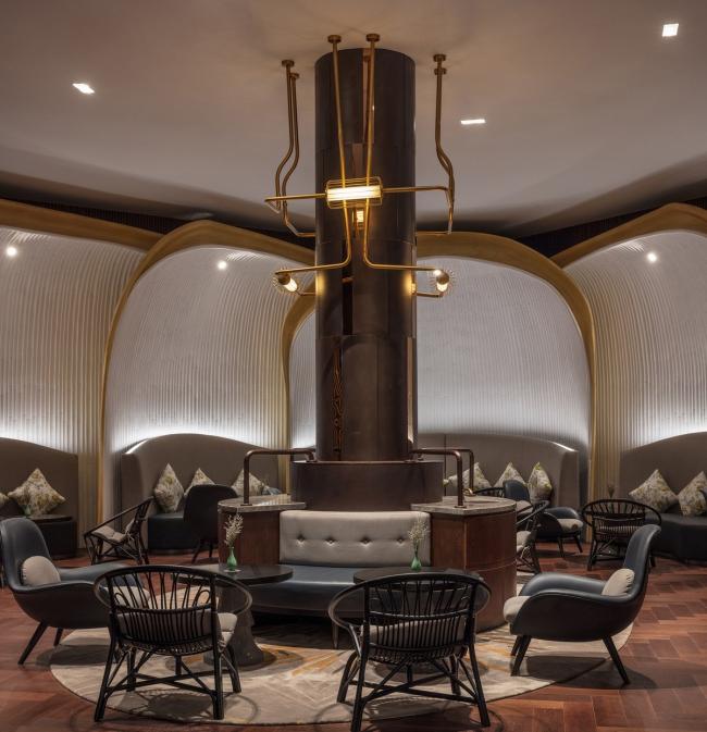 BIM建筑|奔腾而下的山间瀑布：郡安理国际会议中间 / Stylus studio