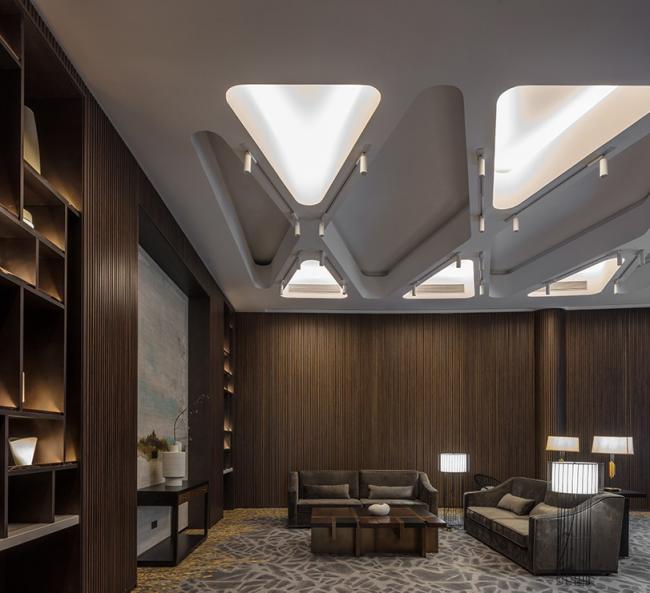 BIM建筑|奔腾而下的山间瀑布：郡安理国际会议中间 / Stylus studio