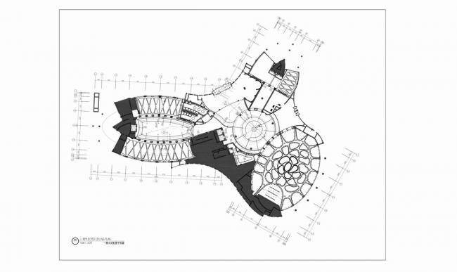 BIM建筑|奔腾而下的山间瀑布：郡安理国际会议中间 / Stylus studio
